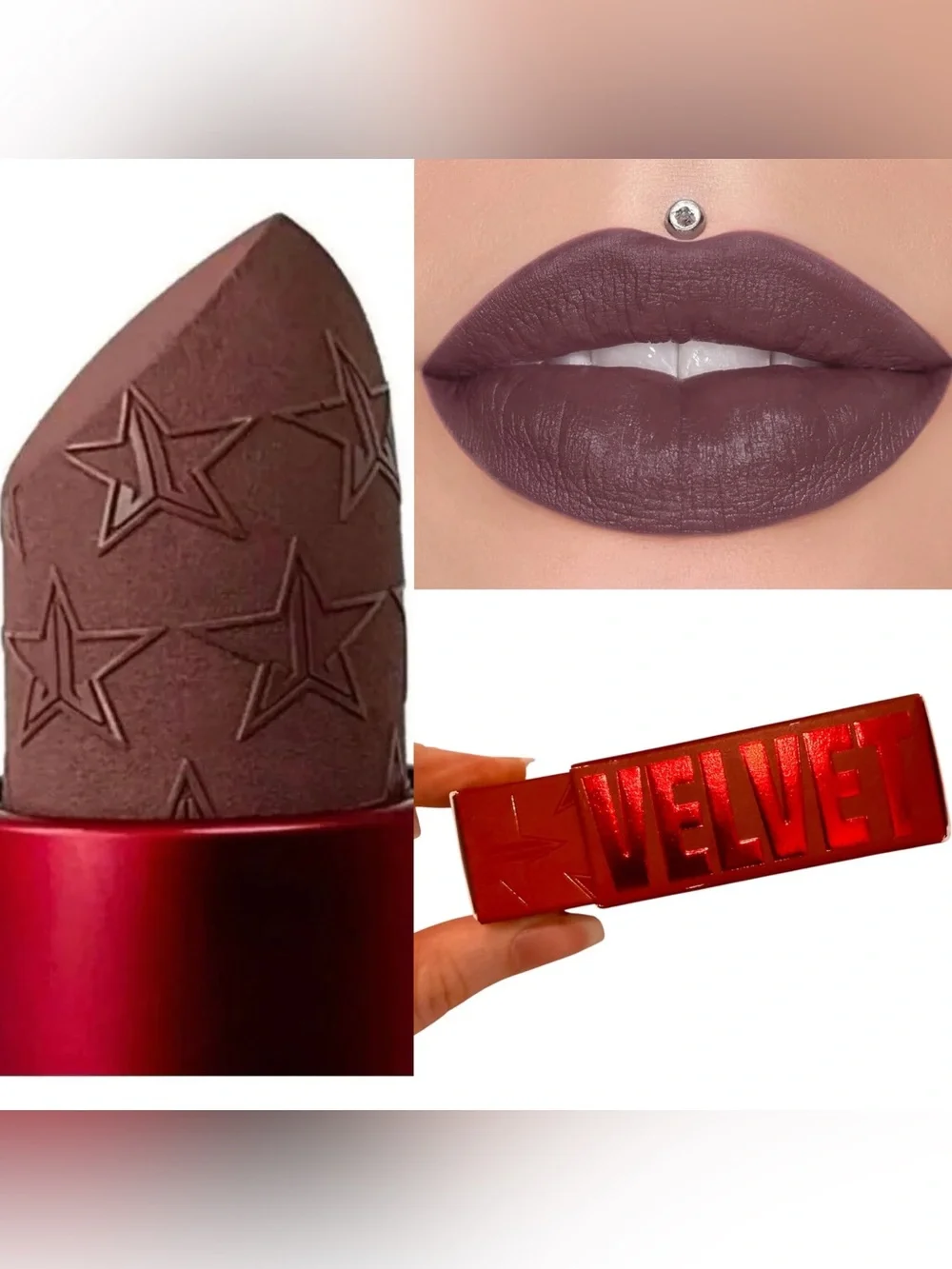 Jeffree Star Cosmetics Velvet Trap Lipstick In Mouse Trap - New in Box